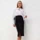 Юбка миди женская MINAKU: PartyDress, чёрная, размер 48