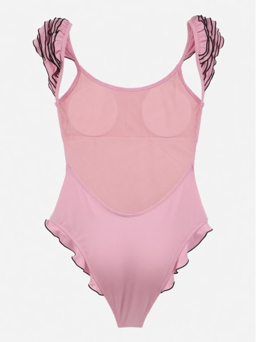 Купальник женский слитный MINAKU Summer rose, размер 50, розовый