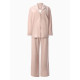 Костюм женский (рубашка, брюки, топ) KAFTAN Base, размер 50, пудровый