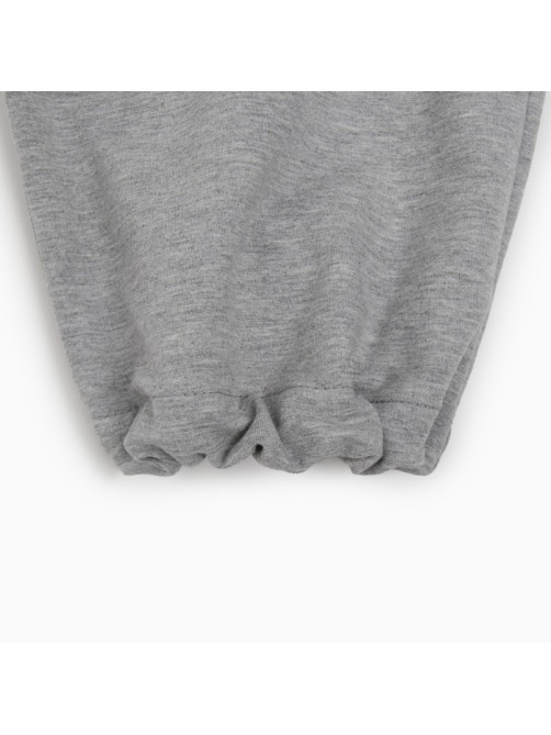 Костюм женский (свитшот, брюки) MINAKU: Casual Collection, размер 44, серый