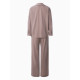 Костюм женский (рубашка, брюки, топ) KAFTAN Base, размер 42, кофейный