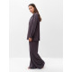Костюм женский (рубашка, брюки, топ) KAFTAN Base, размер 46, цвет графит