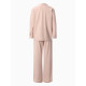 Костюм женский (рубашка, брюки, топ) KAFTAN Base, размер 48, пудровый