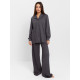 Костюм женский (рубашка, брюки, топ) KAFTAN Base, размер 42, цвет графит
