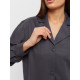 Костюм женский (рубашка, брюки, топ) KAFTAN Base, размер 48, цвет графит