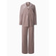 Костюм женский (рубашка, брюки, топ) KAFTAN Base, размер 42, кофейный