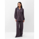 Костюм женский (рубашка, брюки, топ) KAFTAN Base, размер 46, цвет графит