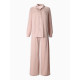 Костюм женский (рубашка, брюки, топ) KAFTAN Base, размер 42, цвет пудровый