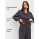 Костюм женский (рубашка, брюки, топ) KAFTAN Base, размер 48, цвет графит