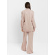 Костюм женский (рубашка, брюки, топ) KAFTAN Base, размер 42, цвет пудровый