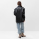 Рубашка женская из экокожи MIST: Base, размер 40, чёрная