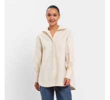 Рубашка женская с рукавами фонариками MINAKU: Casual Collection, размер 48, цвет молочный