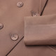 Пиджак женский с накидкой MINAKU: Casual Collection, коричневый, размер 52