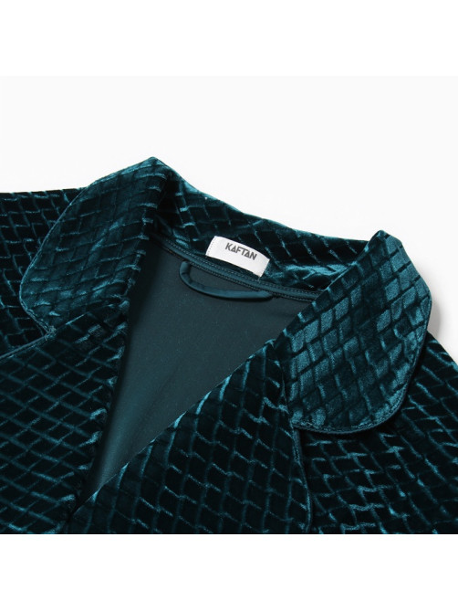 Жакет женский KAFTAN «Бархат», размер 40, зелёный