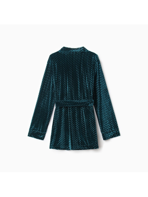 Жакет женский KAFTAN «Бархат», размер 48, зелёный