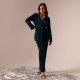 Жакет женский KAFTAN «Бархат», размер 42, зелёный