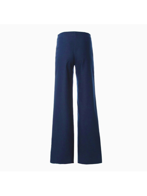 Джинсы женские клёш MINAKU: Jeans Collection, размер 42, синие