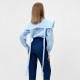 Джинсы женские слим MINAKU: Jeans Collection, размер 48, синие