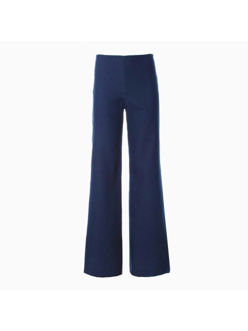 Джинсы женские клёш MINAKU: Jeans Collection, размер 42, синие
