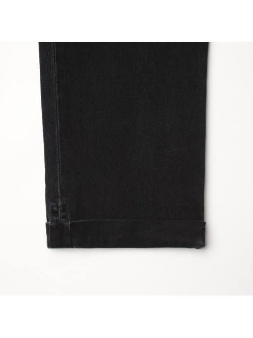 Джинсы женские бойфренды MINAKU SELVEDGE denim, размер 42, чёрные