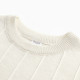Футболка женская MINAKU: Knitwear collection, цвет экрю, размер 42