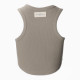 Топ в рубчик женский MIST, onesize, бежевый