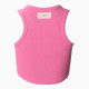 Топ в рубчик женский MIST, onesize, розовый