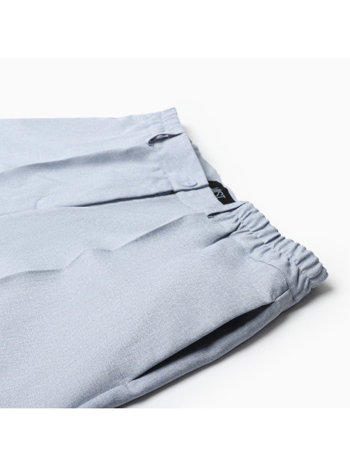 Брюки женские Mist plus-size, размер 52, голубые