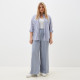 Брюки женские Mist plus-size, размер 52, голубые