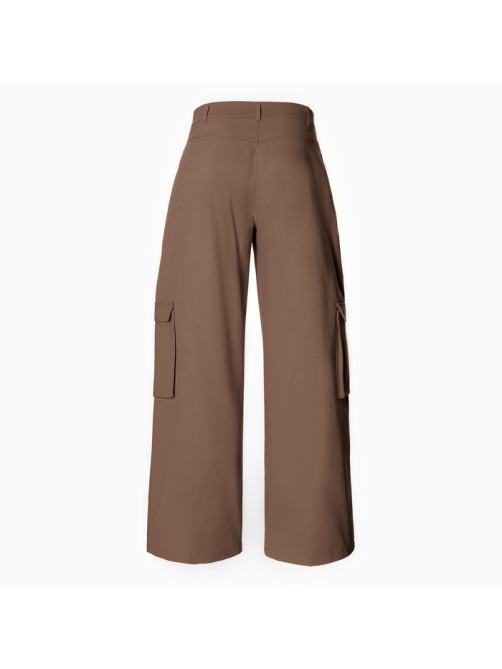 Брюки женские карго MIST Base, размер 48 (XL), коричневые
