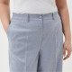 Брюки женские Mist plus-size, размер 52, голубые
