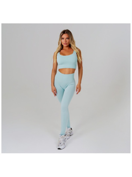 Легинсы женские спортивные ONLYTOP, размер 42-44, голубые