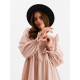 Платье мини женское с рюшами MIST, размер 46, розовое