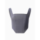 Корсет женский джинсовый MIST: Denim, размер 46, графит