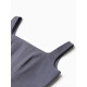 Корсет женский джинсовый MIST: Denim, размер 46, графит