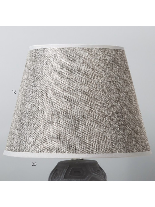 Настольная лампа «Бриана» Е14 40 Вт серый 22.5×22.5×35 см RISALUX