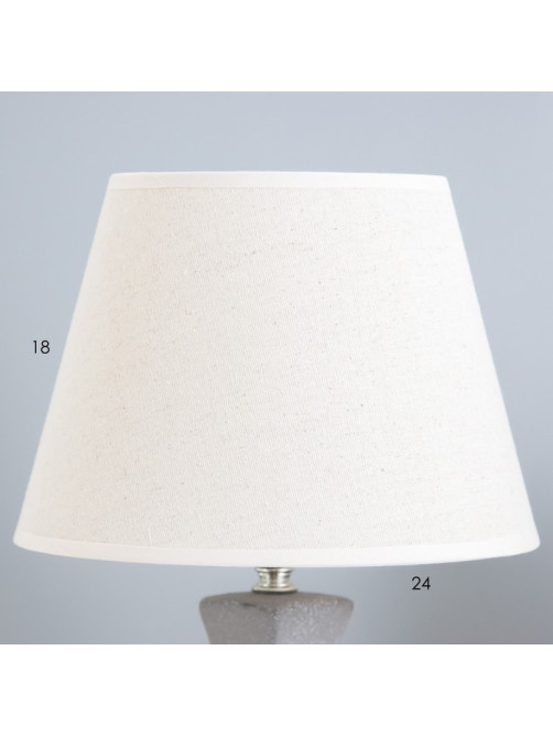 Настольная лампа «Мия» Е27 40 Вт графитовый 25×25×35.5 см RISALUX