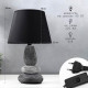 Лампа настольная 16446/1GR E14 40 вт серо-черный 22×22×34 см RISALUX