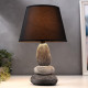 Лампа настольная 16446/1GR E14 40 вт серо-черный 22×22×34 см RISALUX
