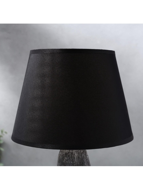 Лампа настольная 16446/1GR E14 40 вт серо-черный 22×22×34 см RISALUX