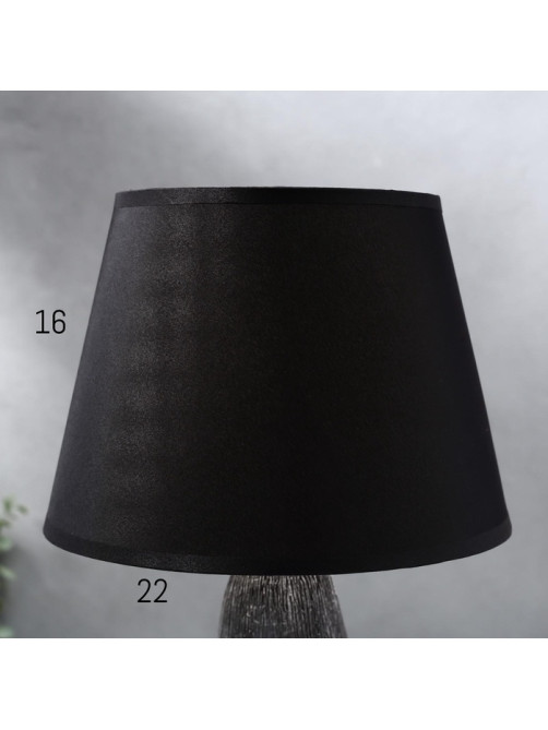 Лампа настольная 16446/1GR E14 40 вт серо-черный 22×22×34 см RISALUX