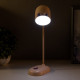 Лампа настольная «Мими» LED 3 Вт диммер USB розовый 8×12.5×32 см RISALUX