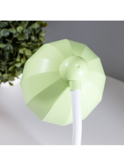 Лампа настольная «Мини лягушонок» LEd=3 режима 6.4 Вт USB салатовый 10×10×37.5 см RISALUX
