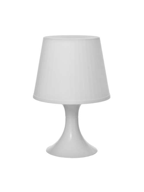 Настольная лампа RISALUX «1340001», 1×E14 15W, белый, d=19.5, высота 28 см