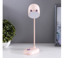 Лампа настольная «Мими» LED 3 Вт диммер USB розовый 8×12.5×32 см RISALUX