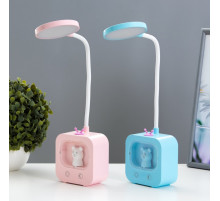 Настольная лампа «Мишка» LED 5 Вт USB АКБ МИКС 5×10×43 см RISALUX