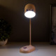 Лампа настольная «Мими» LED 3 Вт диммер USB розовый 8×12.5×32 см RISALUX
