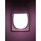 Ночник «Ушки» LED 1 Вт бело-розовый 7×5×8 см RISALUX
