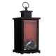 Ночник RISALUX «Камин», LED, 13×13×30 см, чёрный