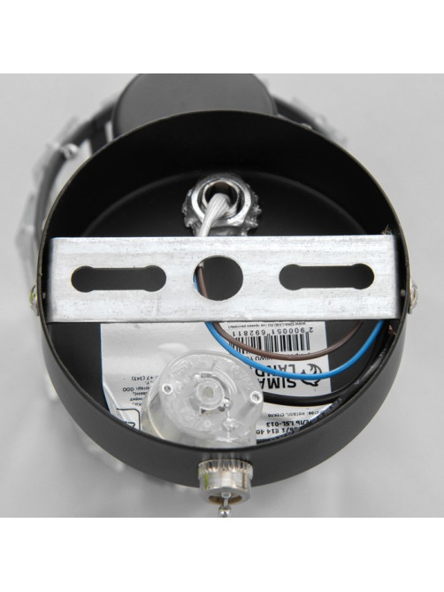 Бра BayerLux 59386/1, E14, 1×40 Вт, 19×11×12 см, чёрное